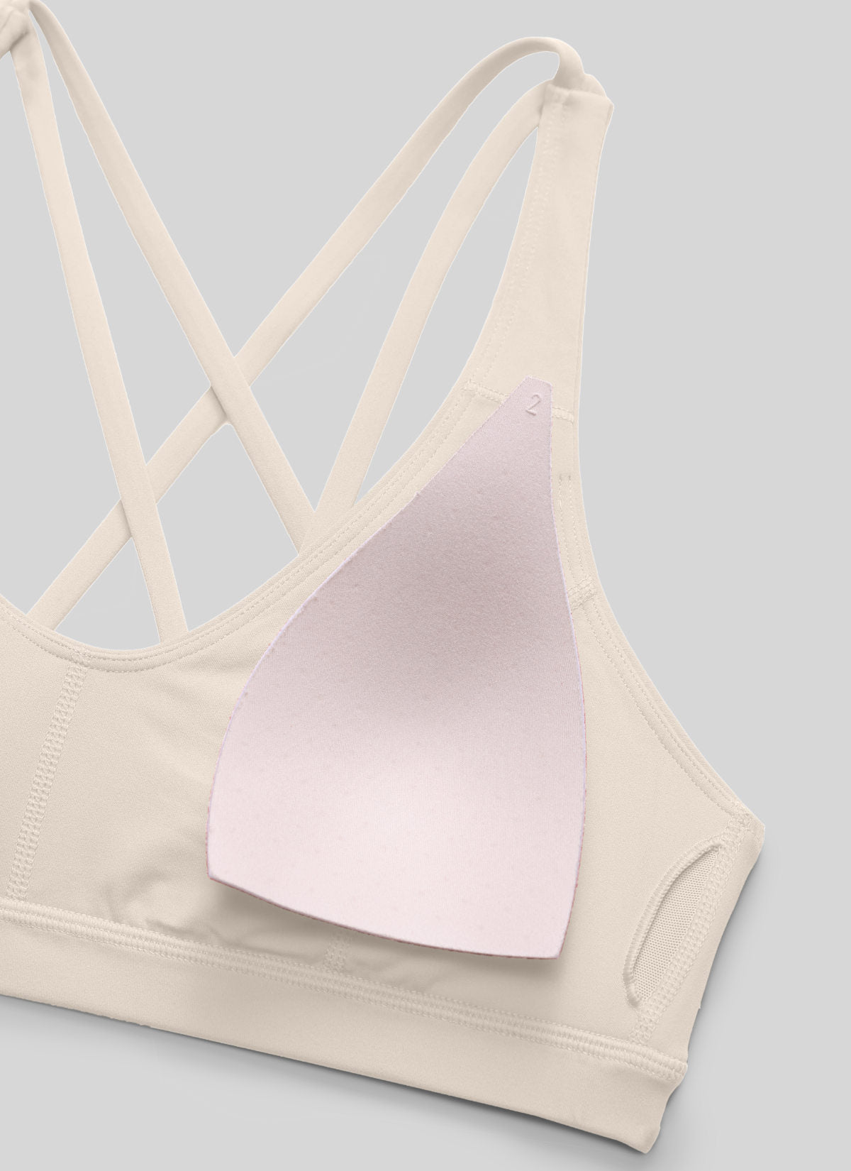 CRZ YOGA レディースButterlift ワークアウト用 Uネック クロスバック スポーツブラ モハベタン
