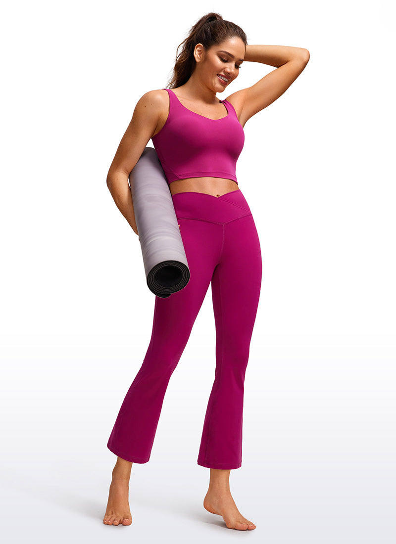 CRZ YOGA レディース「Butterluxe 」フレアレギンス 25.6