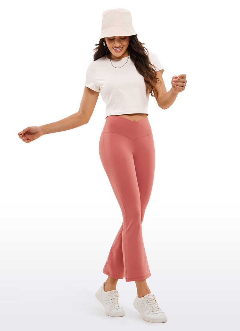 CRZ YOGA レディース「Butterluxe 」フレアレギンス 25.6