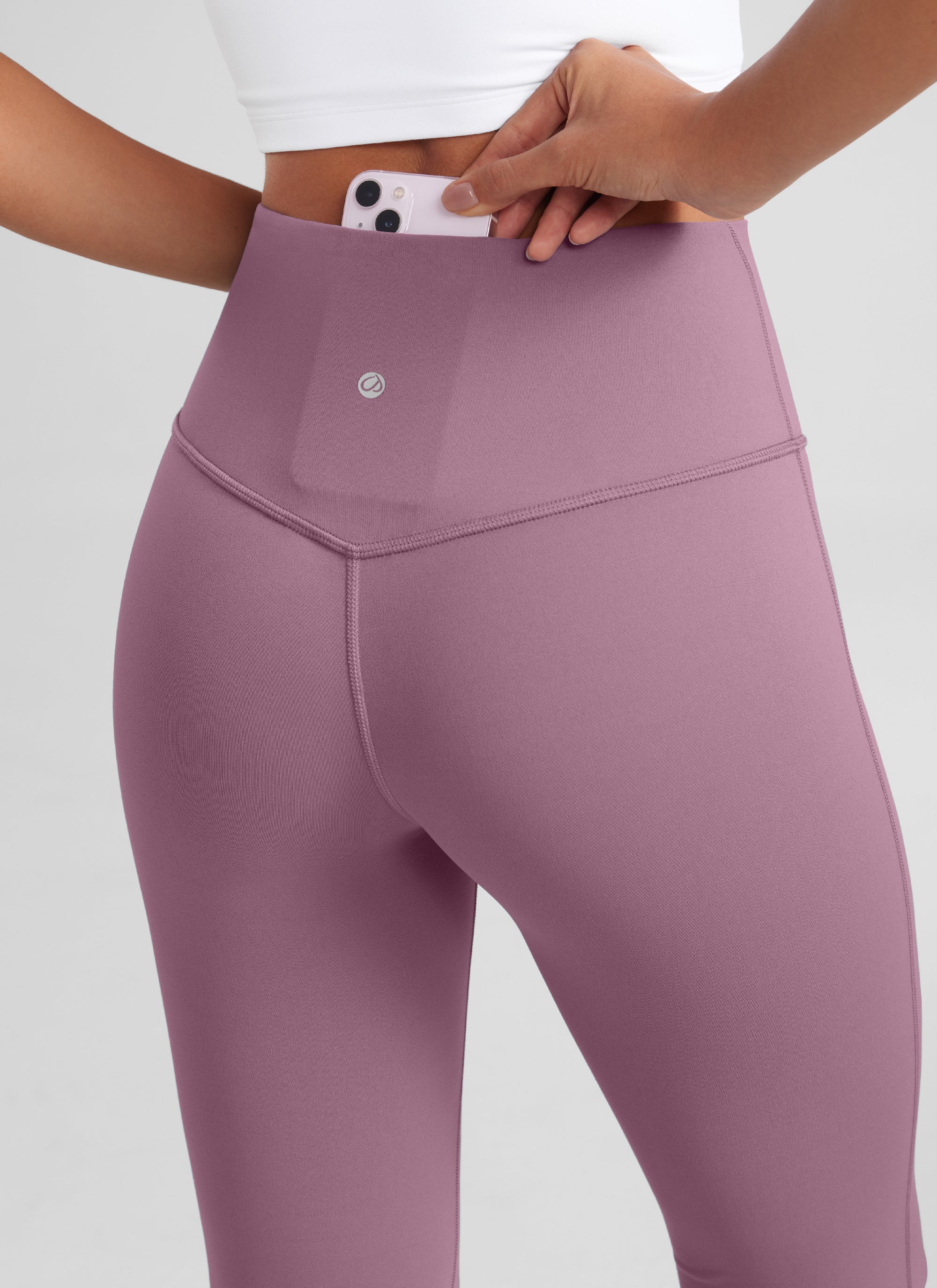 CRZ YOGA レディース ヨガ ハイウエストButterluxe フレア ポケット レギンス 29